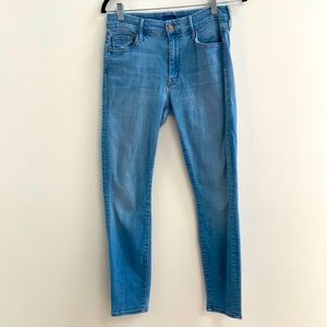 Mother The Looker Crop Skinny Denim Jean